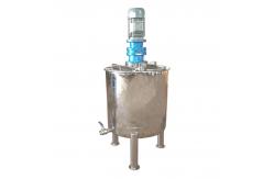 China Electric Heating Stainless Mixing Tank Blending Reactor With Agitator 275 Gallon supplier