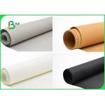 0.55mm Durable Washable Fiber - Based Textured Kraft Paper Multi Coloured for sale