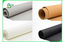 China 0.55mm Durable Washable Fiber - Based Textured Kraft Paper Multi Coloured supplier