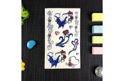 China AB glue Transfer Decal Stickers Waterproof Custom Tattoo Stickers supplier