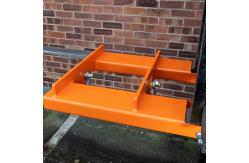 China 1T To 4T Fork Truck Swivel Hook Attachment Bright Orange Painted supplier