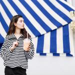 Easy Care Good Looking Hoddie Striped Cotton Fabric For French Terry for sale