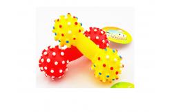 China Unbreakable Dog Toys For Aggressive Chewers , 65 Gram Rubber Dog Bone supplier