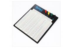China Spring Clip Electronics Breadboard Projects , 3260 Points Large Solderless Breadboard supplier