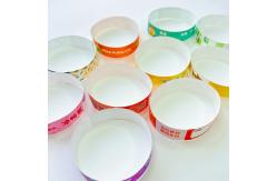 China Disposable Tyvek Wristbands for Entertainment Events and Amusement Parks Heat Resistant supplier