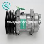 Air Conditioning Spare Parts Compressor HD1023R KATO Excavator for sale