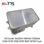 Oil Cooler 1643074 1725348 1780140 1672896 for Heavy Duty European CF85 XF95 XF105 Truck Cooling System Parts for sale