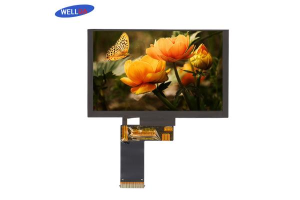 5.0 Inch LCD Display Module IPS 800 *480 With 20 LEDs Backlight