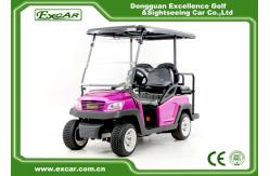 China Rose Color Electric Fuel Type 4 Wheel Electric Golf Car Electric Vehicle 48 Voltage Aluminium Framework supplier