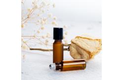 China Matte Amber Glass Roller Bottles Bulk 3 Oz 10ml supplier