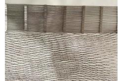 China Customized Flexibility Stainless Steel Ferrule Cable Mesh Non Rusting For Fencing supplier