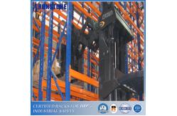China Q355 Steel Double Deep Pallet Rack With Doubled Storage Density supplier