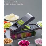 Multipurpose Stainless Steel Kitchen Utensil Sets Cutlery Vegetable Cutter for sale
