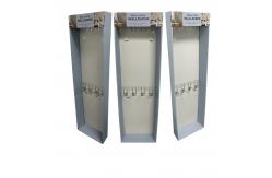 China Custom Display Box Cardboard Point Display With Metal Hanger Hook supplier