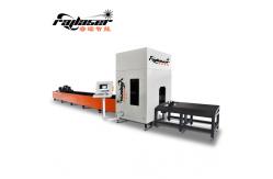 China Tube Fiber Laser Cutting Machine Chuck Type supplier