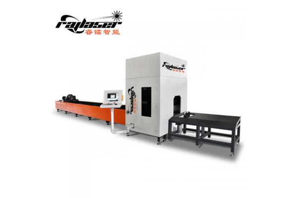 Tube Fiber Laser Cutting Machine Chuck Type