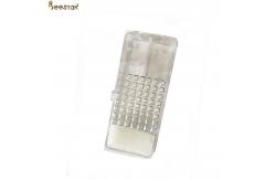 China Transparent Clear Queen Bee Cage With Foam Queen Introduction Cage for Beekeeping supplier