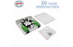 China 2 Ports Sc Apc Adapter Faceplate Fiber Optic supplier