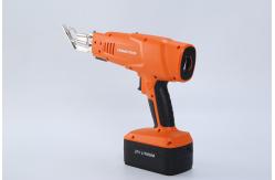 China Rechargeable Cordless Air Cooling Rope Fabric Cutter 100W Handheld supplier
