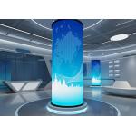 High Brightness 800nits Curved RGB LED Screen For Shopping Mall