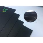 350gsm 400gsm 450gsm Thinckness Black Paper Board Double Size Coated for sale