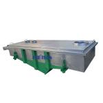 Stainless Steel 304 Rectangular Linear Vibrating Separator Sieve For Epoxy Resin for sale