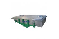 China Stainless Steel 304 Rectangular Linear Vibrating Separator Sieve For Epoxy Resin supplier