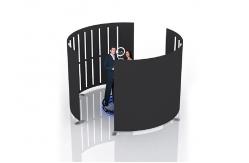 China Portable Led Backdrop Screen Tradeshow Exhibition 360 Photo Booth Backdrop supplier