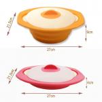 1600ml Multifunctional Collapsible Silicone Steamer Bowl