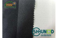 China 30D Stretch Woven Interlining Fabric Plain Weave Fusing With Silicon Process supplier