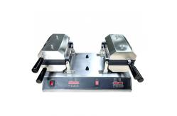 China Double Waffle Maker Ice Cream Machine with Open Mouth Fish Shape and Timer 0-10 minutes supplier