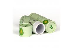 China Luxury Customized Foil Coating Kraft Paper Tube Packaging Box With CMYK Pantone Printing supplier