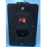 Appliance C14 Inlet,Universal AC Outlet With Plug IEC C7 Cable Connector
