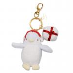 White Cute Penguin Keychain , Smooth Touch Mini Penguin Stuffed Animal