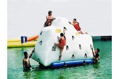 China 14′ Inflatable Climbable Iceberg For Summary Holiday , Inflatable Water Games supplier
