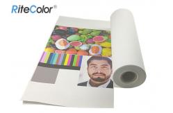 China Inkjet Canvas Rolls, Waterproof Matte Polyester Canvas Roll 260gsm for Pigment Inks supplier