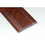 Frosted Fabric Aluminum Profiles / Good Ductility Aluminum Extrusion Framing for sale