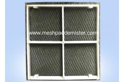 China Support Grid AISI 304 Material Rectangular Mesh Pad Demister supplier