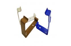 China Carbon Steel Stamping Punching Powered Zinc Plated Sheet Clamps Crate Clips supplier
