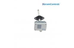 China RS485 LCD Display Air Velocity Transmitter For Electronic Field supplier