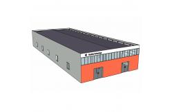 China Waterproofing Pre Engineered Metal Building / Barns Steel Warehouse Structure supplier