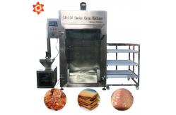 China High Performance Food Smoking Equipment For Chicken Sausage Meat Fish supplier