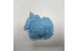 China Nontoxic Blue Polyester Synthetic Fiber Flame Retardant 76mm PP Staple Fiber supplier