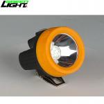 Rechargeable Coal Miners Hat Light 10000lux 3.8Ah Safety Helmet Lamp for sale