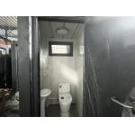 2.4M X 1M Flat Pack Portable Toilet With Stronger Frame And Insulated Wall, Prefabricated Plumbings And Wiring for sale