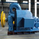 6.3kV Rated Voltage Stainless Steel Runner Francis Water Turbine Generator for sale