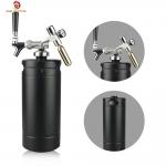 128oz Pressurized Mini Keg With 30PSI Adjustable Regulator for sale