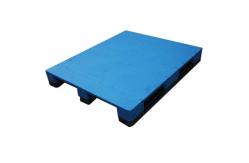 China Virgin HDPE Solid Top Rackable Pallet Forklift Large Plastic Pallets supplier