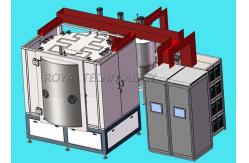 China Arc Evaporation Chrome Plating Equipment , Hand Shower Silver Pvd Coating Equipment supplier