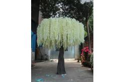 China 150cm Height Artificial Wisteria Tree UV Stabilized Fiberglass Plastic supplier